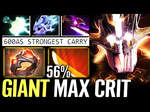 🔥 GIANT Juggernaut 600AS 56% CHANCE CRIT — Silver Edge + Moonshard Strongest Carry Dota 2 Pro