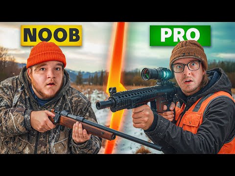Pro vs Noob Hunting Challenge!