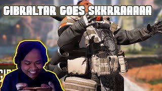 GIBRALTAR GOES CRAZY ON MASTER - Apex Legends Mobile Gameplay Indonesia