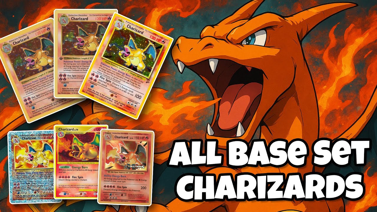 Base Set Charizard Explained: 1st Edition, Shadowless, Prices & Fakes!