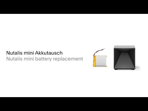 Nutalis mini Akkutausch – Videoanleitung