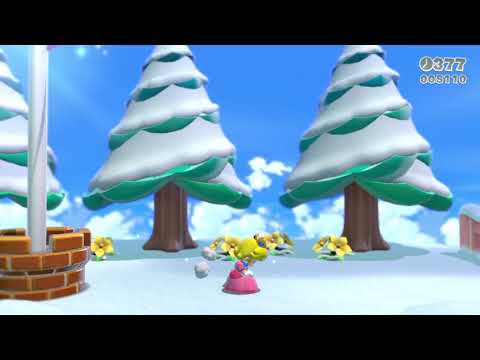 Super Mario 3D World [Switch] 6-5 Itemless Speedrun - Time: 23
