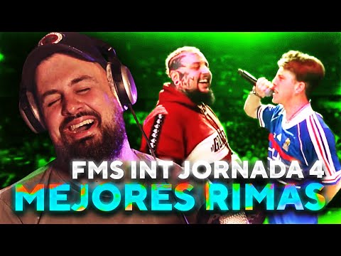 PAPO REACCIONA A MEJORES RIMAS DE FMS INTERNACIONAL - JORNADA 4