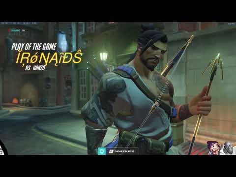 POTG! IronAids HANZO GAMEPLAY OVERWATCH SEASON 32 TOP 500
