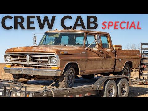 Picked Up a 1972 F-250 Crew Cab Special! Is It Worth Building?