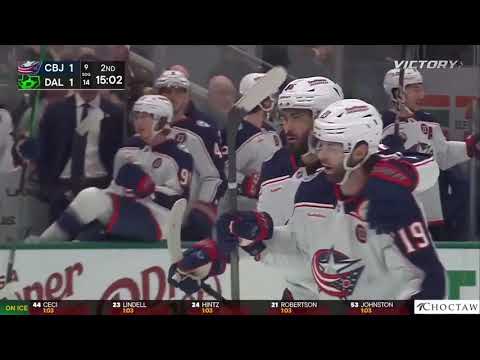 Columbus Blue Jackets vs Dallas Stars  5:3 | Voronkov Goal #37 | Feb 3, 2025