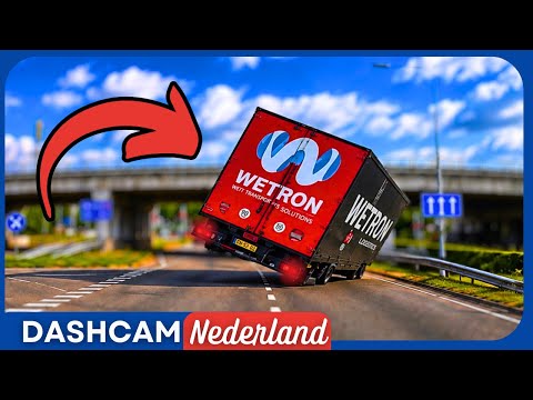Vrachtwagen KANTELT Om! | Dashcam Nederland | Aflevering 94