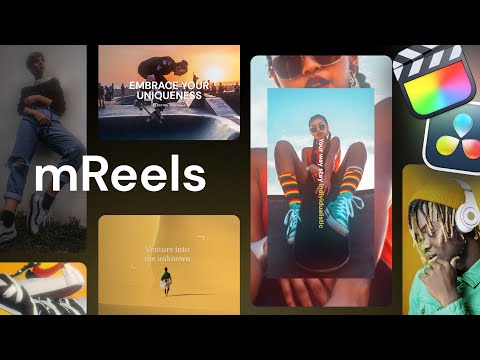 mReels — 50 Eye-Catching Presets for Vertical Content Shorts