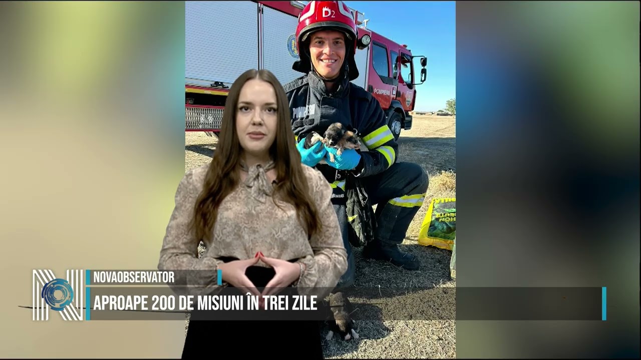 Aproape 200 de misiuni în trei zile