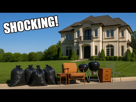 Trash Picking The RICH Neighborhood! - Ep. 1104
