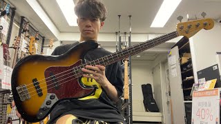 Video thumbnail for Freedom Custom Guitar Research / Retro Series JB 4st【Test Play】 by Bass Sound Maniac