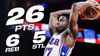 VJ Edgecombe - Philadelphia Sixers - Joel Embiid