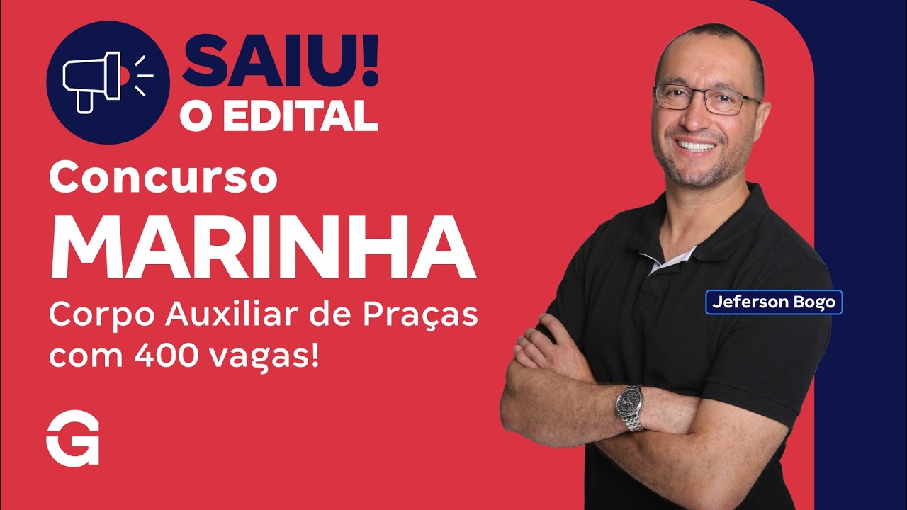 Concurso Marinha CAP: Saiu o Edital com 400 vagas!