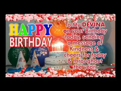 Happy Birthday Devina | Devina Birthday Song