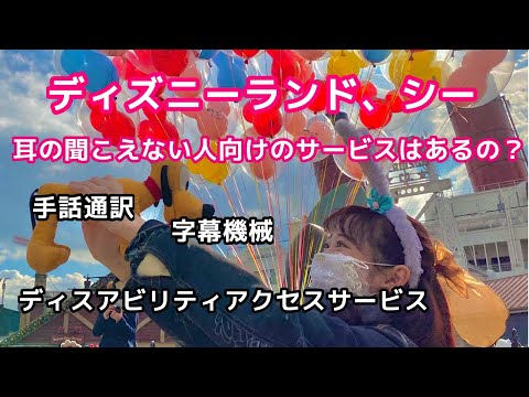 「ディズニー」の日本手話の表し方