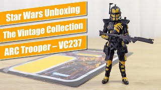 ARC Trooper (Umbra Operative) VC237 3.75" Figure - Star Wars TVC Unboxing