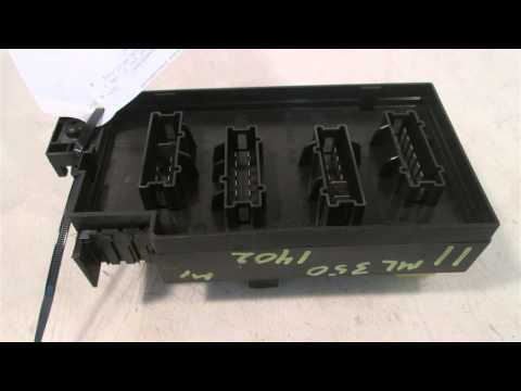 2011 Mercedes ML350 FUSE BOX 164TYPE ML CLASS - mbiparts.com Used OEM Mercedes Parts - Disman... OEM