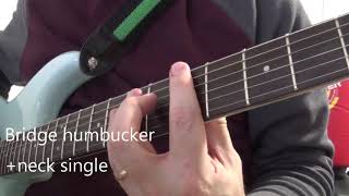 Video thumbnail for 80s Yamaha Se250 guitar quick demo by picpouille