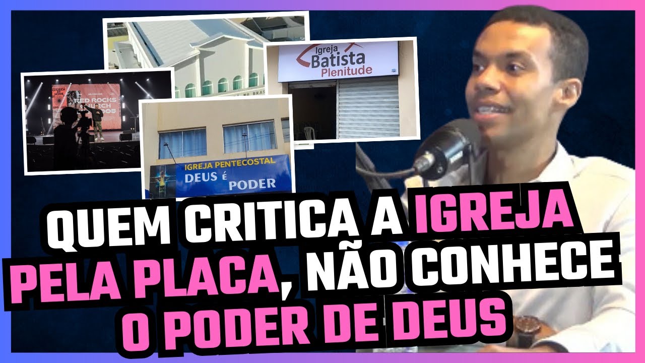 PASTOR FALA SOBRE OS RELIGIOSOS QUE CRITICAM AS IGREJAS | PR . JHONATAN CARLOS
