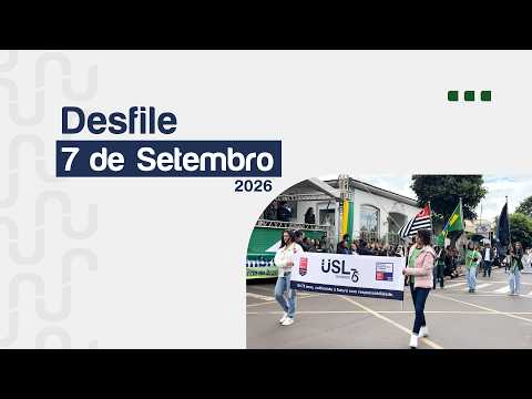 Desfile 7 de setembro em Santa Cruz do Rio Pardo