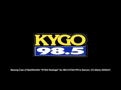 Re-sung cuts of ReelWorld's "KYGO Package" for 98.5 KYGO-FM in Denver, CO (Early-2000s?)