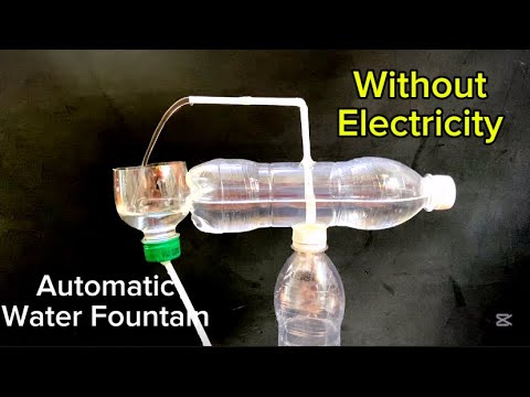 #54 How to make automatic water fountain without electricity