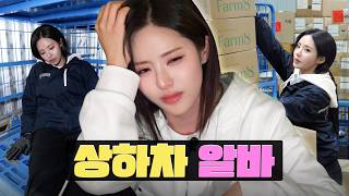 상하차 알바 뛴 프로미스나인 지원이
