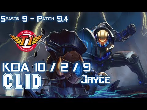 SKT Clid JAYCE vs QUINN Top - Patch 9.4 KR Ranked