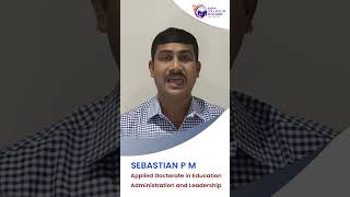ACT Learner Experience | Sebastian P M | Applied Doctorate