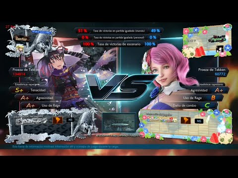 114_2 D Kunimitsu (Anakin x24) vs (Lima) Alisa - Tekken 7 ( Anakin x24 )  Online sin Grafica