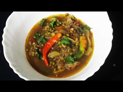 Mung Beans Hausa Potato Stew/Dinner Recipe/Potato Recipe/Snacks Recipe/Beans Recipe/Stew Recipe 1033