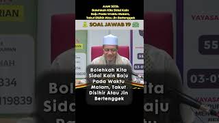 Download lagu AAM 2021; Bolehkah Kita Sidai Kain Baju Pada Waktu Malam, Takut Disihir Atau Jin Bertenggek. mp3