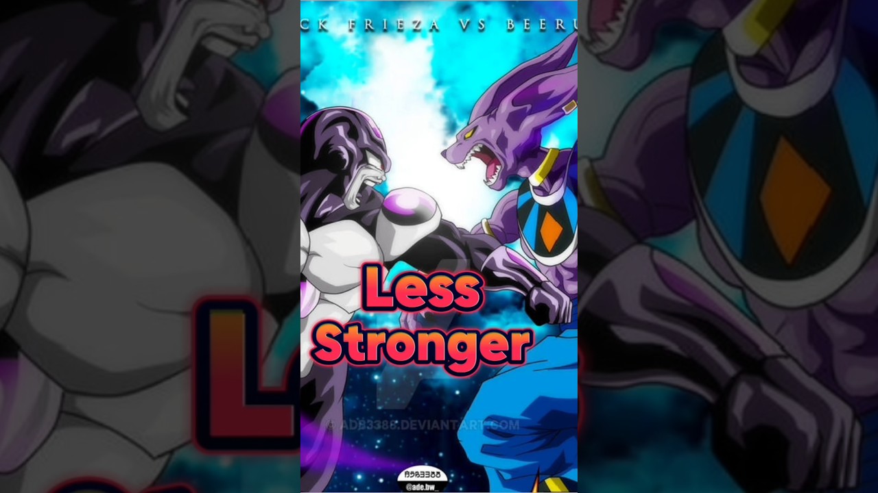 Can Black Frieza Beat Beerus Explain | Infinity Fusion Warriors #gokuallforms #anime