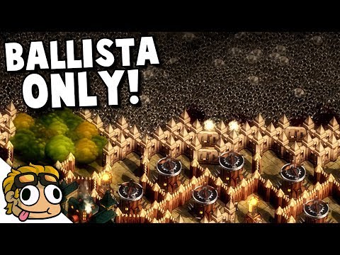 BALLISTA TOWERS ONLY vs FINAL WAVE! | They Are Billions Beta Gameplay