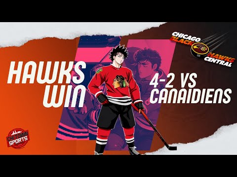 Blackhawks Win 4-2 vs Canadiens to Snap Losing Streak | LIVE