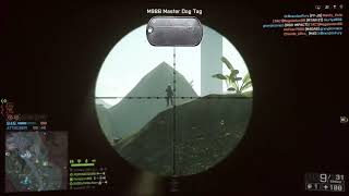 Battlefield 4 M98B Mastery Dog Tag