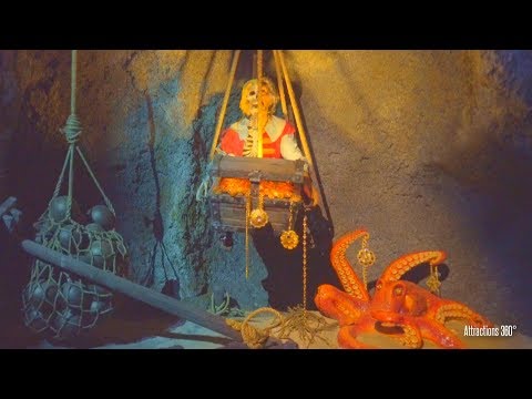 NEW Pirates Ride Scenes at Disneyland 2018 - Full Pirates ride through