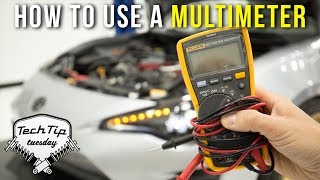 How to use a multimeter for light upgrades