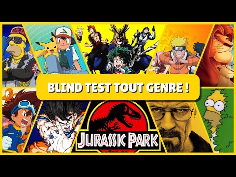 BLIND TEST TOUT GENRE - 60 EXTRAITS + BONUS (Film, Série, Disney, Dessin animé, Anime, Emissions TV)