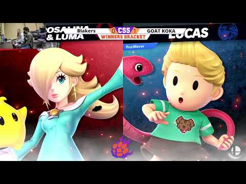 Clemson Smash Series 31 - Winners - Blakers (Rosalina & Luma) vs. fluxWaver (Lucas) - SSBU
