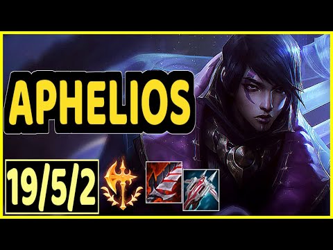 APHELIOS VS ZERI - 19/5/2 KDA ADC GAMEPLAY CHALLENGER I