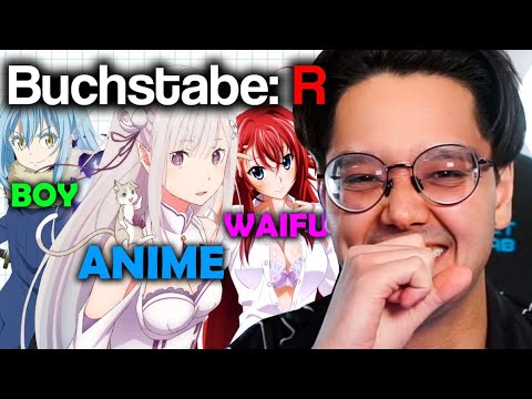 XXL 'ANIME STADT LAND FLUSS' MATCH - RAAFEY VS 5 ANIME EXPERTEN