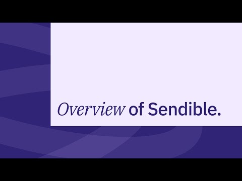 This video is an official product demonstration of Sendible, showcasing its social media management features for agencies.