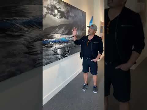 エンチャントレス・ギャラリーのウォルフリド作「ヘイル・オ・クプナ」 / ワイレアのショップでのフリーボーン・ファイン・アート