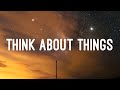 Daði Freyr - Think About Things (Lyrics)
