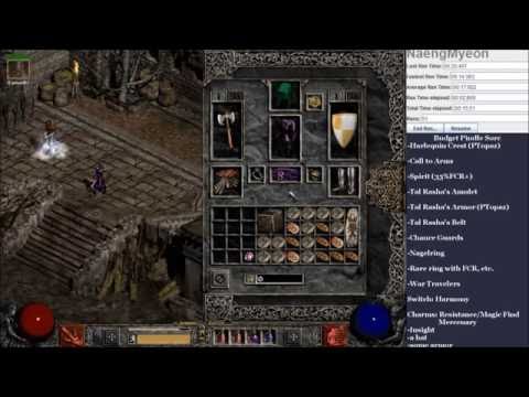 Diablo 2: Magic Finding Pindle Blizzard Sorceress