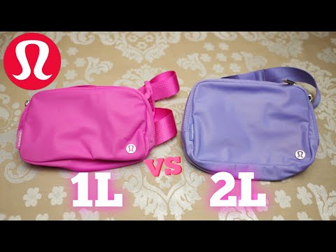LULULEMON Everywhere Belt Bag 1L vs 2L