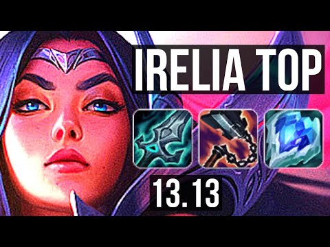 IRELIA vs DARIUS (TOP) | Godlike, 800K mastery | NA Diamond | 13.13