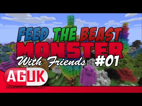 Minecraft - Feed The Beast Monster Pack #01 - A Whole New World!