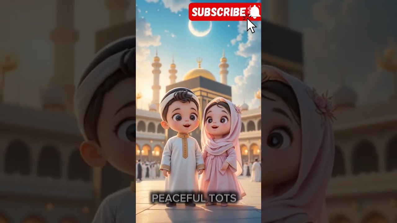 Tajdar-e-Haram 🕋☁️💖 | Viral Short | Peaceful Tots
